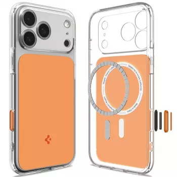 SPIGEN Ultra Hybrid T MagSafe iPhone 17 Pro / 18 Pro läikiv oranž