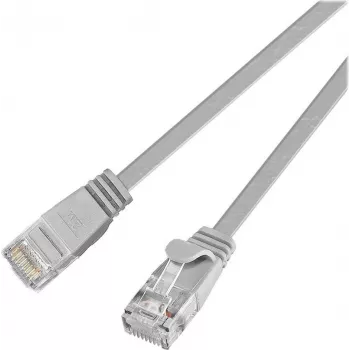 Wirewin Cat.6 U/UTP õhuke paigalduskaabel, 1,5 m, hall PKW-SLIM-KAT6 1.5