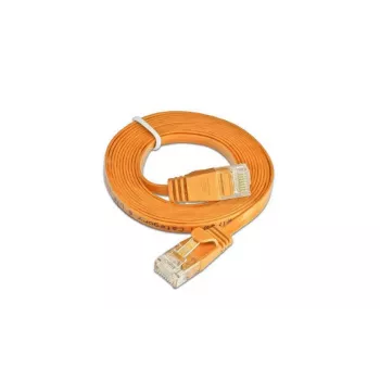 Wirewin Triotronik PKW-SLIM-KAT6 3.0 OR Cat6 U/UTP õhuke Ethernet-paigalduskaabel, RJ-45 isane-istane, 3m, oranž