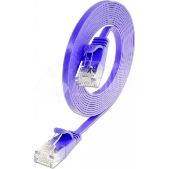 Wirewin SLIM paigalduskaabel UTP Cat6 7,5m violetne (PKW-SLIM-KAT6 7.5 VT)