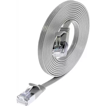 Wirewin Cat.6 SLIM patchkaabel STP PIMF 0,1m hall PKW-STP-SLIM-KAT6 0.1