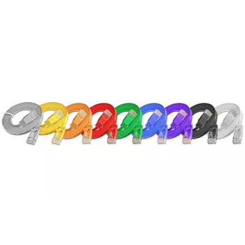 Wirewin Cat6 U/UTP õhuke Ethernet-paigalduskaabel, 0,1 m, violetne PKW-SLIM-KAT6 0.1 VT