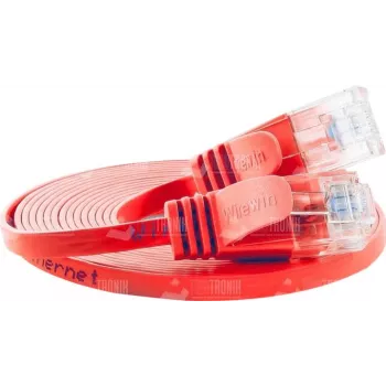 Wirewin Cat.6 SLIM patchkaabel U/UTP 0,15 m oranž PKW-SLIM-KAT6 0.15 OR