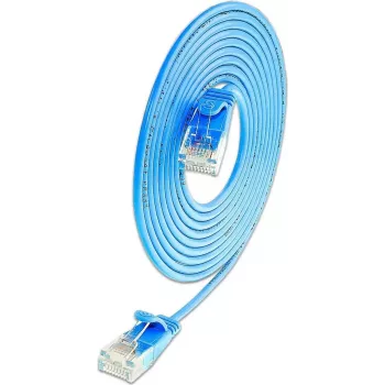 Wirewin PKW-LIGHT-K6 2.0 BL Cat.6 Slim-Light paigalduskaabel, U/UTP, 2,0 m, sinine