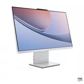 Lenovo IdeaCentre AIO 27 kõik-ühes arvuti, 27" FHD puuteekraan, Intel Core Ultra 7 256V, 16 GB, 1 TB SSD, Windows 11, Cloud Grey F0JW001TPB