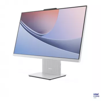 Lenovo IdeaCentre AIO 27 kõik-ühes arvuti, 27" FHD puuteekraan, Intel Core Ultra 7 256V, 16 GB, 1 TB SSD, Windows 11, Cloud Grey F0JW001TPB