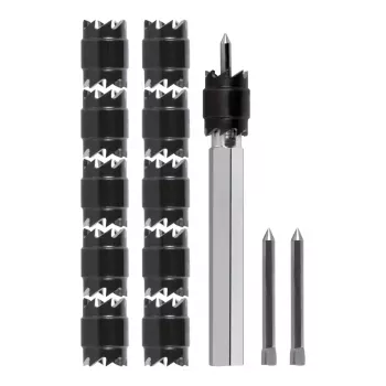 RUKO SPF-Set13tlg-HSS 13-osaline HSS-G keerdpuuritera komplekt, 1,5-6,5 mm, DIN 338, lihvitud, plastkassett
