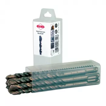 RUKO HAB-Ø5.0x160x100 mm SDS Plus vasardrelli otsik betoonile, müüritisele ja looduskivile