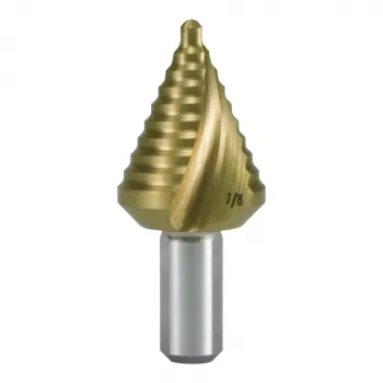 RUKO STB-HSS-TiN astmepuur 1/8 inch–7/8 inch (3,2–22,2 mm), 25 astet, TiN-kattega HSS