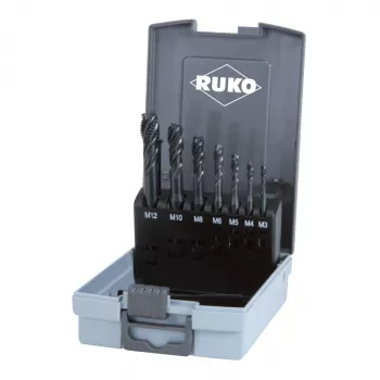 RUKO MGB komplekt HSSCo VAP 35° M3-M12 masinkeermepuuride komplekt