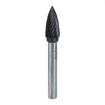 RUKO FRS-DIN8033-HM-TiAlN-Ø10,0mm täiskarbiidist otsfrees, 4-lõiketeraga, TiAlN-kattega, DIN 8033, 10mm lõikediameeter