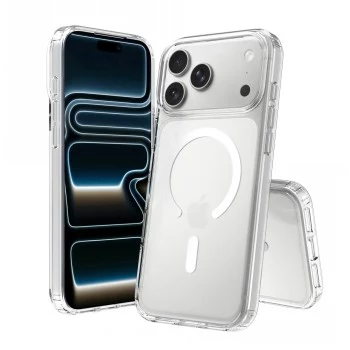 SCREENOR Bumper iPhone 18 Pro Max / 17 Pro Max MagSafe läbipaistev