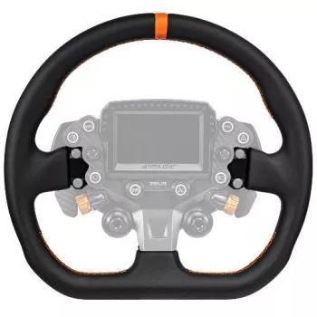 Simagic ZS-320CD nahast rooliratas, 320mm, ilma rummuta