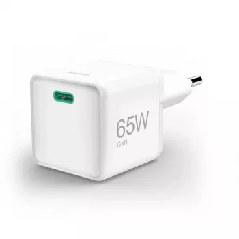 Hama GaN USB-C super-mini laadija, 65 W, PD, valge (00201943)