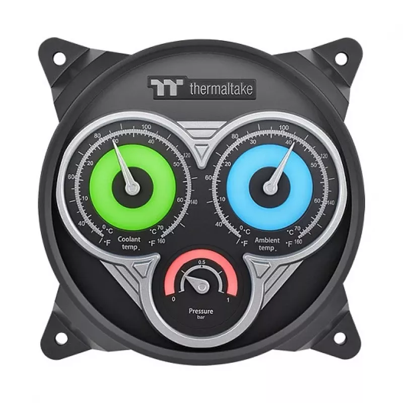 Thermaltake Pacific TF3 vedelikjahutussüsteemi armatuurlaud must