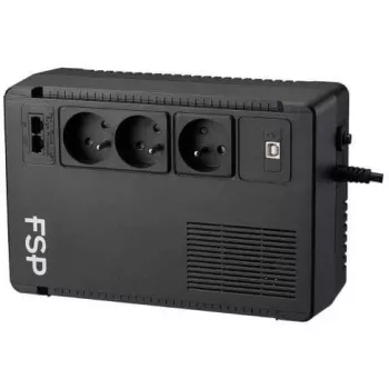 FSP ECO 800-GE liin-interaktiivne UPS 800VA 480W RJ11/RJ45 3x Schuko