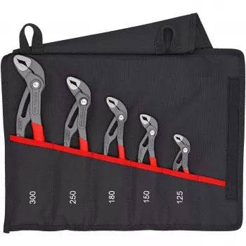 KNIPEX Cobra veepumba tangide komplekt, 5-osaline, kokkupandavas kotis 00 19 55 S5