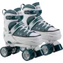 HUDORA Rulluisud suurus 28-31, 2-in-1 inline & quad, sinine/valge tossu välimusega