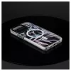 Evelatus Apple iPhone 15 Pro PC+TPU ümbris MagSafe'iga - kohandatud lillemuster
