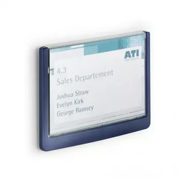 DURABLE Click Sign uksesilt A6 horisontaalne 149x105,5 mm hõbedane 486107