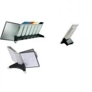 DURABLE SHERPA TABLE 10 lauaviitmissüsteem, 10 A4 paneeli, must 563222
