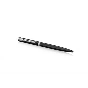 Waterman Impression pastapilii pliiats - must lakk, kroomviimistlus, keskmine sinine 2225498