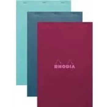 Rhodia nr 19 A4+ ruuduline märkmik, erinevad värvid, 5 pakk 19100C