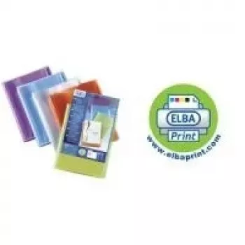 ELBA POLYVISION esitluskaust A4, 20 läbipaistvat taskut, PP 0,7 mm 054034-17