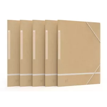 Oxford TOUAREG nurgakummiga kaust A4+ beež 450gsm TCF taaskasutatav (1 tk) 400081545