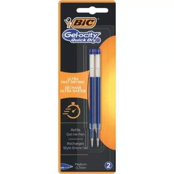 BIC Intensity Quick Dry geelpliiatsi täitepliiats S sinine Gelocity ja Ecolutions Reaction jaoks 967378