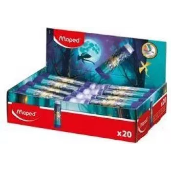 Maped DRAGON plastkustutuskumm, huulepulga formaat, väljakeeratav, 20-osaline komplekt 152025