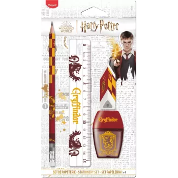 Maped Harry Potter Gryffindori kirjutuskomplekt, 4 osa, blisterpakend (981880)