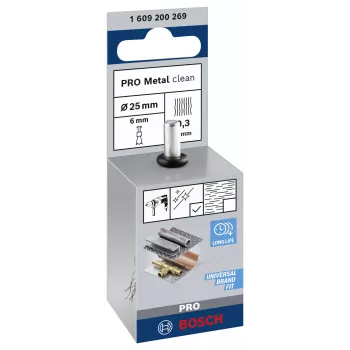 Bosch 1 609 200 269 pliiats-traathari, krimpsus teras, 25 mm, 6 mm varrega