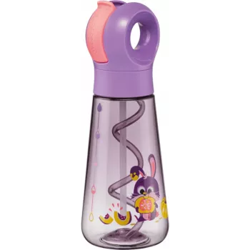 Maped PICNIK Rabbit joogipudel 0,5 l lilla kõrrega 873102