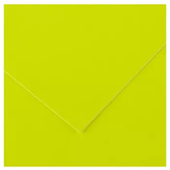 Canson Vivaldi värviline paber, 500 x 650 mm, 250 g/m², neoonkollane, 25 lehte (C200403809)