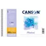Canson Montval A4 akvarellipaber, 300 gsm, 12 lehte, peeneteraline, spiraalköites, mikrotükeldatud C200807160