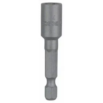 Bosch padrunvõtme otsik 1/4 inch ajam 7 mm kuuskant 50 mm pikkus kroomvanaadiumteras 2608550070