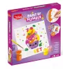 Maped Creativ Värvimine numbrite järgi komplekt Kawaii toit magus - 2 eeltrükitud lõuendit, 10 akrüülvärvi, pintsel, vanus 7+ 907088
