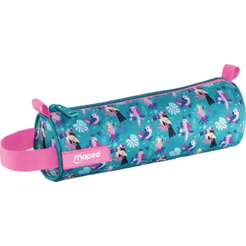 Maped Tropical Roll Pencil Case, Polüester, Tõmblukk, Kandmisaas, Mitmevärviline 932904