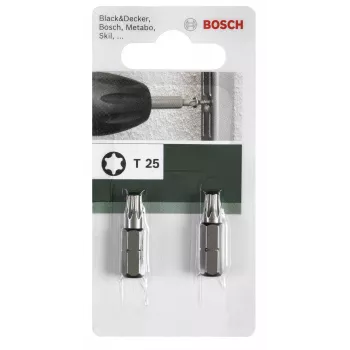 Bosch Torx-otsik T 8 C 6.3 2 tk (2609255931)