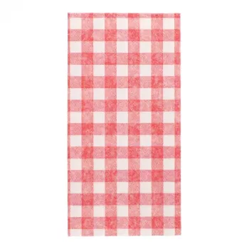 PAPSTAR Royal Collection Vichy Check bistro salvrätikud, paberkäterätid, 1/8 volt, 4-kiuline, 400 x 400 mm, üksik salvrätik 37380