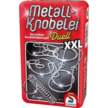 Schmidt Spiele Metal Puzzle Duell XXL - Oskuste lauamängu pusle reisiversioon 7+