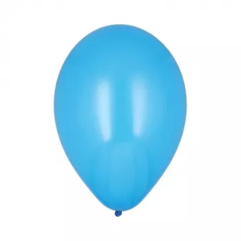 PAPSTAR sinised peoballoonid, 250 mm läbimõõt, 100 pakk, heeliumiga täidetavad 18953