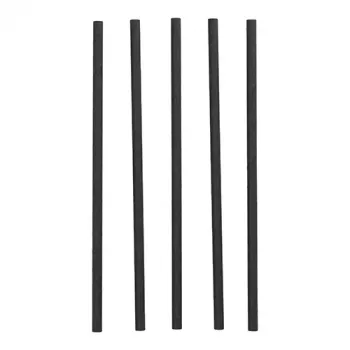 PAPSTAR pure paberkõrs, 250 mm, must, 8 mm läbimõõt, jätkusuutlik, 1 tk (89092)