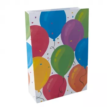 PAPSTAR peopaberkotid balloon, 190 x 280 x 70 mm, plokkpõhi, külgvoldid 70 mm, 1 tk (88377)