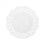 PAPSTAR ümmargune koogialus, 360 mm läbimõõt, valge reljeefse pitsmustriga paber, 40 g/m², 1 tk (12265)