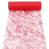 PAPSTAR Sizoflor lauajooks/dekoratiivpael, punane, 75% polüester 25% polüamiid, veekindel, rebimiskindel, 1 tk 37062