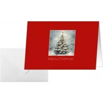 SIGEL DS643 Classic jõulukaart, 115 x 170 mm, läikiv papp 220 g/m², tindiprinterile/laserprinterile/koopiamasinale, 1 tk
