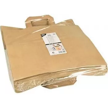PAPSTAR paberkandekott, 320 x 170 x 270 mm, pruun kraftpaber, 70 g/m², kandevõime 5 kg, käepidemega - 1 tk (86449)