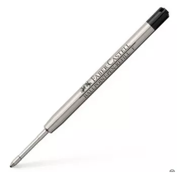 FABER-CASTELL Pastapili suure mahutavusega täitepliiats F, must, terasotsik, kopeerpaberi jaoks - 1 tk (148744)